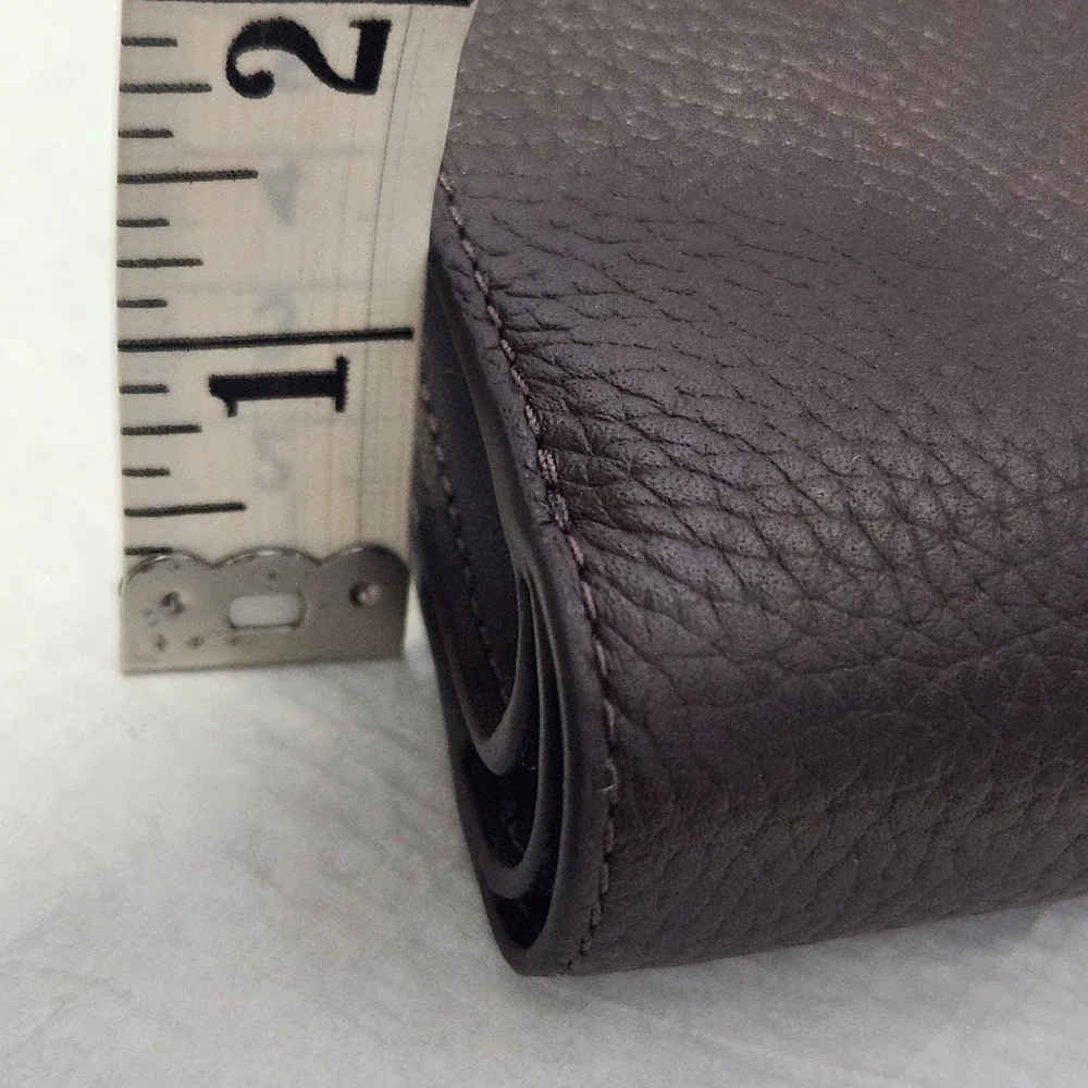 New $199 Kate Spade Lena Medium Compact Bifold Wallet Leather Hot Fudge Brown